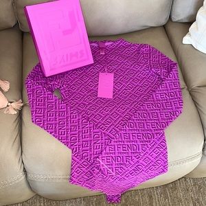 Brand new spanx fendi bodysuit